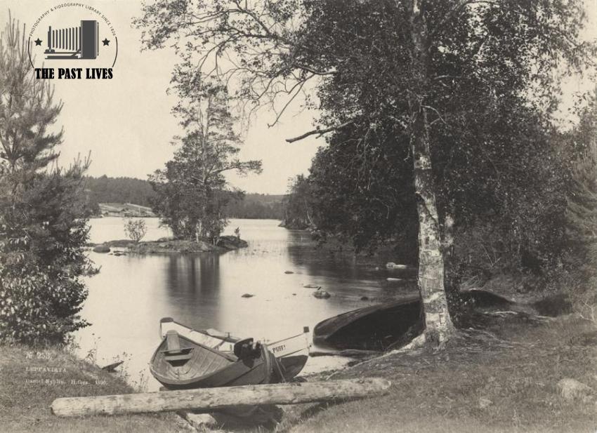 Finland, the town of Lipävärtä in 1890