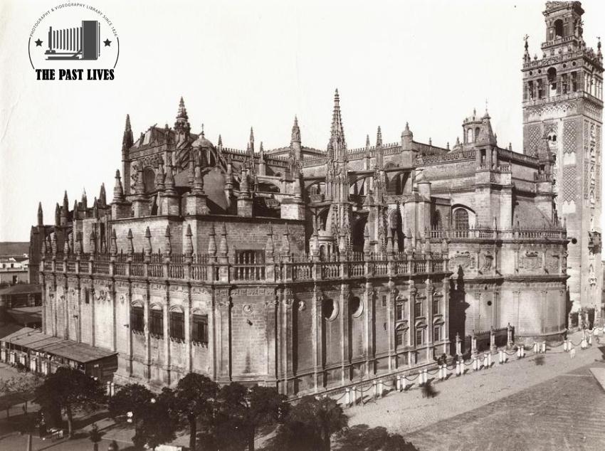 1890 Emilio Beauchy Vista general de la Catedral, Seville