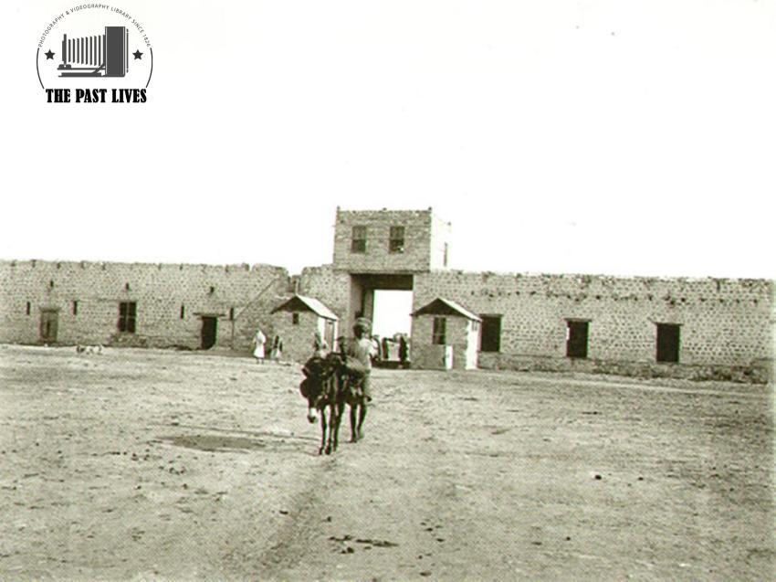 Main Gate of Al-Dubah Old Fort, Saudi Arabia 1940