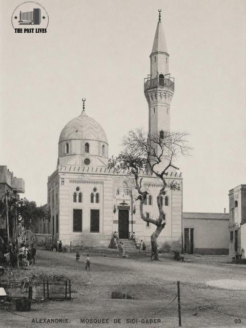 1915 Egypt, Sidi Gaber Mosque in Alexandria