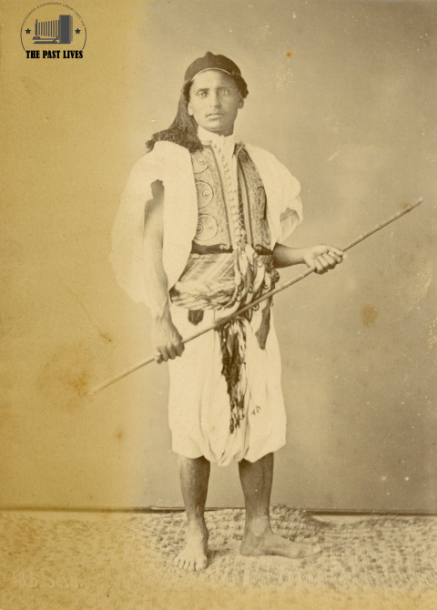 Egypt, Al-Amshji (saïs)  in 1863