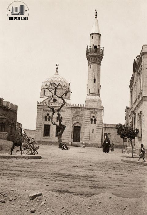 1916 Egypt, Sidi Gaber Mosque in Alexandria