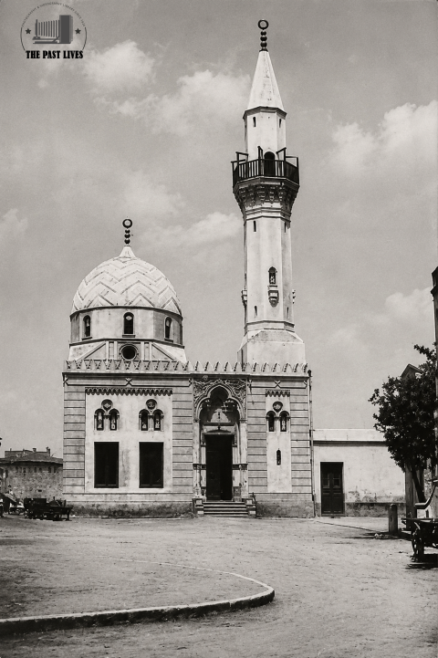1890 Egypt, Sidi Gaber Mosque in Alexandria