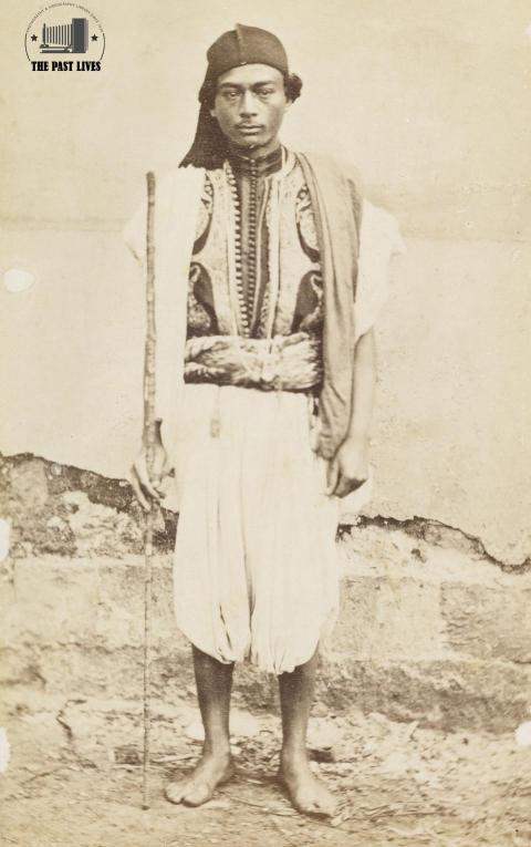 Egypt, Al-Amshji (saïs)  in 1861